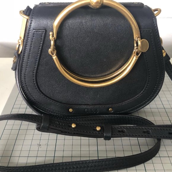 Handbags - CHLOÉ Small Nile leather bracelet bag